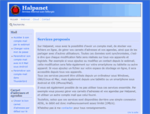Tablet Screenshot of halpanet.org